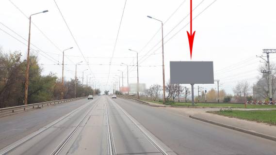 Billboard A in Dnipro (Dnipropetrovsk), 6х3  zaizd na Amurs'kij mist z Livogo berega Photo 1