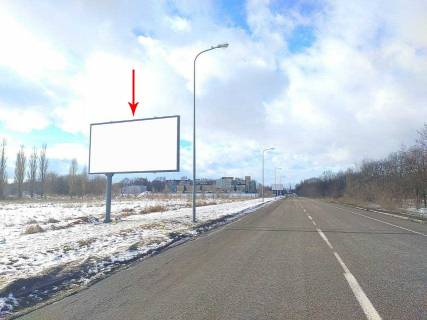 Billboard B in Aviatorske, 6х3  Avtodoroga pered v'izdom v aeroport " Dnipro" Photo 1
