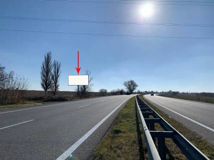 Billboard B in Bratskoe (Dnipropetrovsk region), 6х3  N-08, km 424+224 (livoruc), Ruh do Zaporizza z Dnipra, viizd z s. Brats'ke Photo 1