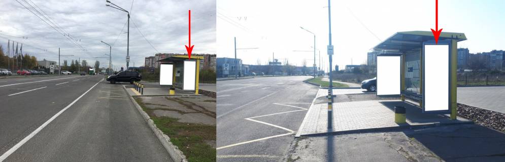 Citylight A in Dnipro (Dnipropetrovsk) Zdp019A1,Panikahi st., bila bud. 2, pered viizdom na Zaporiz'ke sose Photo 1