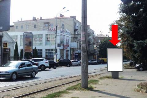 Citylight B in Dnipro (Dnipropetrovsk) C08B,av. K. Marksa, 101 - st. Mostova (rozdil'nik) Photo 1