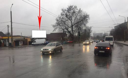 Billboard A in Zaporizhzhya, 6х3  Privokzal'na st. - Mikoli Lastockina st.  Photo 1