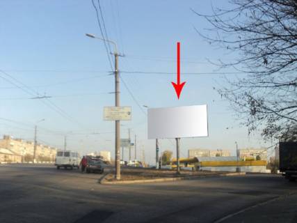 Billboard A in Dnipro (Dnipropetrovsk), 6х3  prosp. Manujlivs'kij (Voroncova), zaizd na prosp. Slobozans'kij (Pravda) Photo 1