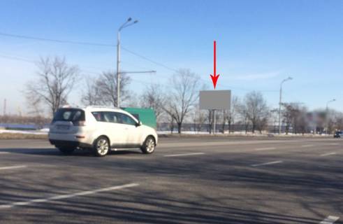 Billboard B in Dnipro (Dnipropetrovsk), 6х3  st.Naberezna Zavods'ka - st. Pavlova do centru, ricport Photo 1