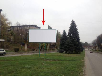 Billboard A in Kam'yanske (Dniprodzerzhinsk), 6х3  prosp. Svobodi, 99, ruh vid zaliznicnogo vokzalu Photo 1