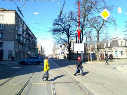 Backlight A in Dnipro (Dnipropetrovsk), 3.14х2.32  st. Cernisevs'kogo - st. Pisarzevs'kogo, bila TC NAGORKA Photo 1