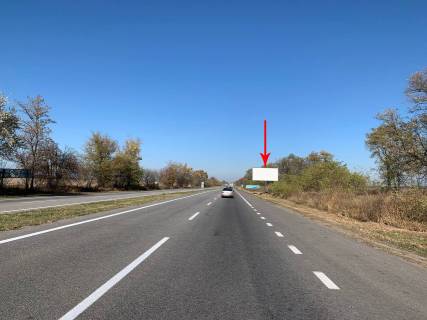 Billboard A in Solon, 6х3  Автошлях Дніпро - Запоріжжя (Н-08), розвилка на с. Солоне, с. Оріхове, "пост ДАІ", рух у бік м. Дніпро Photo 1