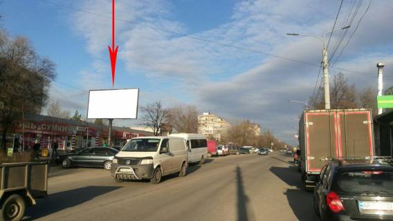 Billboard B in Zaporizhzhya, 6х3  Carivna st. - Citrusova st. Photo 1