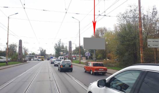 Billboard A in Dnipro (Dnipropetrovsk), 6х3  z'izd z Amurs'kogo mostu na Livij bereg Photo 1