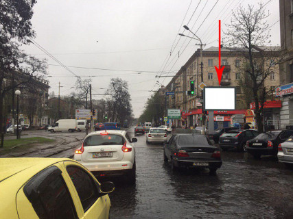 Scrolller, Scroll A in Dnipro (Dnipropetrovsk), 3.14х2.32  prosp. Dmitra Avornic'kogo, 119, bokovij vhid na Central'nij rinok "Ozerka", na svitlofori - 169619 Photo 1