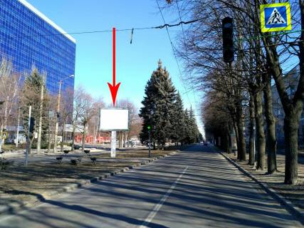 Backlight A in Dnipro (Dnipropetrovsk), 3.14х2.32  prosp. Gagarina, 72 (v centr), bila svitlofora Photo 1