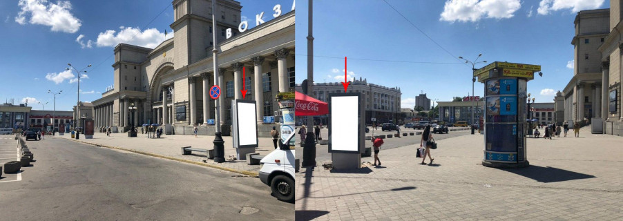 Backlight A in Dnipro (Dnipropetrovsk), X  pl. Vokzal'na, 11 (4) Photo 1