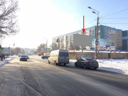 Billboard A in Dnipro (Dnipropetrovsk) 116A,st. Metrobudivnikiv 5 (pered ATB), bila svitloforu Photo 1