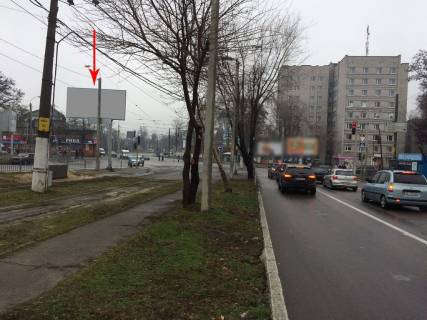 Billboard B in Dnipro (Dnipropetrovsk), 6х3  st. Roboca - st. V. Antonovica (Sverdlova), svitlofor, mag. ATB Photo 1