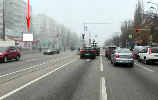 Backlight B in Dnipro (Dnipropetrovsk), 3.14х2.32  prosp. Slobozans'kij v rajoni bud. No73, supermarket Brusnicka, na svitlofori Photo 1