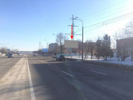 Billboard A in Dnipro (Dnipropetrovsk), 6х3  st. Naberezna Zavods'ka Ricport, meb.kombinat, ruh do centru Photo 1