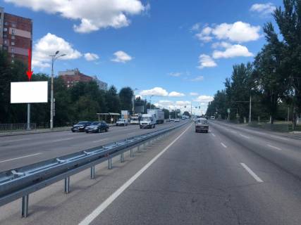 Billboard B in Dnipro (Dnipropetrovsk) 111B,st. Zaporiz'ke sose - st. Dzincaradze, ruh v napramku TRC DAFI Photo 1