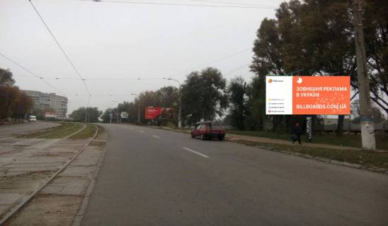Billboard A in Kam'yanske (Dniprodzerzhinsk), 6х3  av. Vasila Stusa - st. Burhana (rajon z/d platformi), napramok do rajonu Ceremuski Photo 1