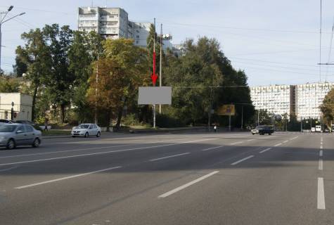 Billboard B in Dnipro (Dnipropetrovsk), 6х3  st. Zaporiz'ke Sose 20 - st. Visokovol'tna, v centr, v napramku TRC DAFI Photo 1