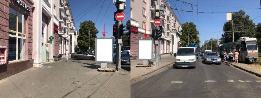 Citylight B in Dnipro (Dnipropetrovsk), 1.2х1.8  plosa Soborna v rajoni bud. 1 Photo 1