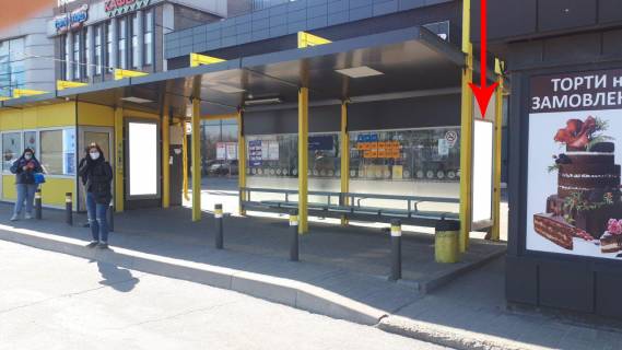 Citylight A in Dnipro (Dnipropetrovsk) Zdp014A1,Naberezna Peremogi st., bila bud. 86 D, navproti ATB Photo 1