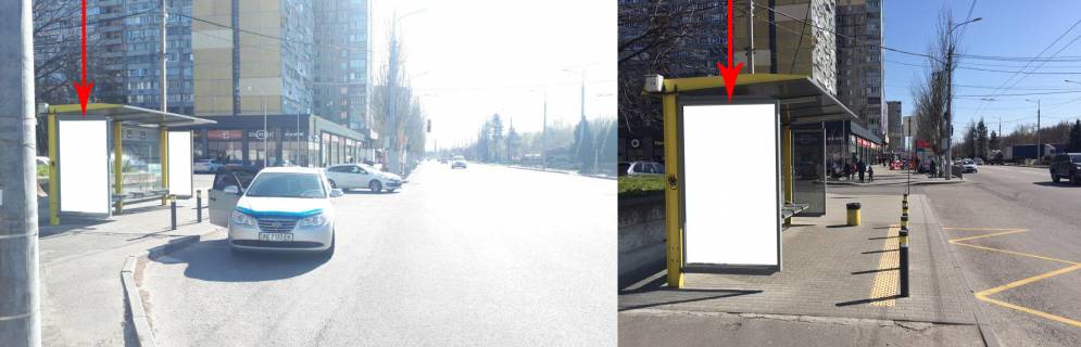 Citylight B in Dnipro (Dnipropetrovsk) Zdp040B2,Marsala Malinovs'kogo st., bila bud. 6 Photo 1