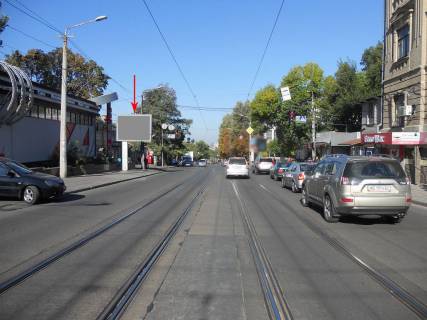 Backlight B in Dnipro (Dnipropetrovsk), 3.14х2.32  st. Cernisevs'kogo - st. Zukovs'kogo, v napramku vid TC NAGORKA, bila svitlofora Photo 1