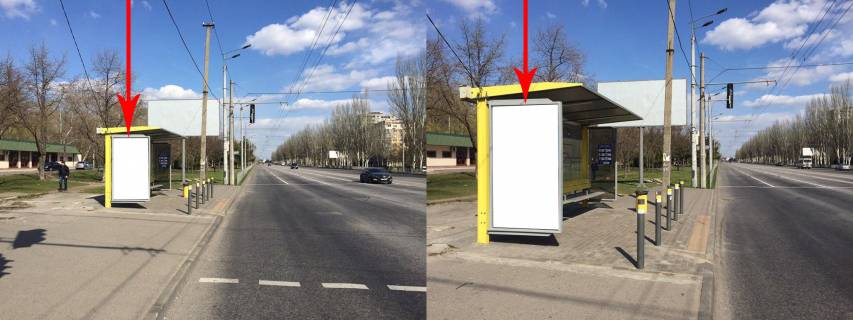 Citylight B in Dnipro (Dnipropetrovsk) Zdp031B2,Naberezna Zavods'ka st., navproti bud. 97 B, pered st.U.Kondratuka Photo 1