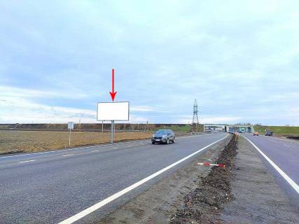 Billboard B in Dnipro (Dnipropetrovsk) M-30, km 980+810 (livoruc), Viizd iz Dnipra, ruh do Epicentru, Metro Photo 1