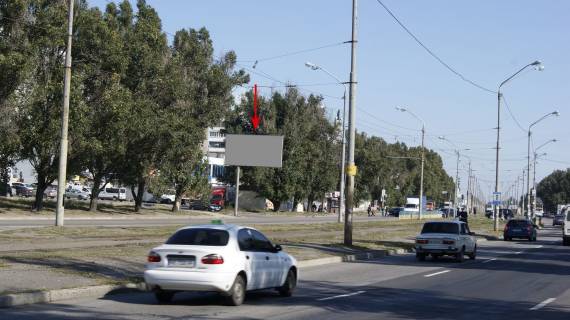 Billboard B in Dnipro (Dnipropetrovsk), 6х3  st. Donec'ke sose, 7, napramok do st. Peredova Photo 1