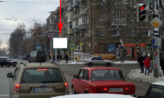 Scrolller, Scroll A in Dnipro (Dnipropetrovsk), 3.14х2.32  prosp. Bogdana Hmel'nic'kogo - st. Titova, bud. No1, bila svitloforu - 169468 Photo 1