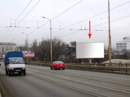 Billboard A in Dnipro (Dnipropetrovsk), 6х3  z'izd z Amurs'kogo mostu na pravij bereg v centr Photo 1