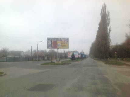 Billboard A in Nikopol Np5A2,st.Elektrometalurgiv - st.Nekrasova na rozdilovij smuzi, napramok ruhu v centr Photo 1