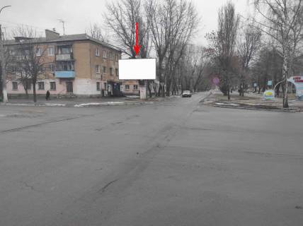 Billboard B in Pershotravensk, 6х3  smt Persotravens'k, st. Kobzara poblizu zitlovogo budinku 30 (st. Sahtars'koi Slavi) Photo 1