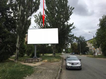 Billboard B in Nikopol T52-127B,st. Patriotiv Ukraini (rajon budivli No142-a) Photo 1