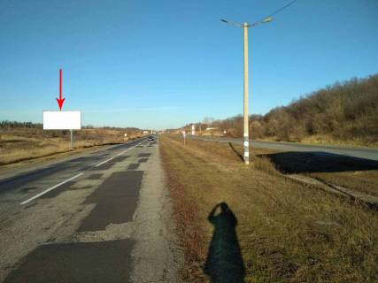 Billboard B in Dnipro (Dnipropetrovsk) Sp017B,M-29, km 159+080 (livoruc), Ruh do m. Novomoskovs'k, pered blok Postom, za AZS AMIK Photo 1