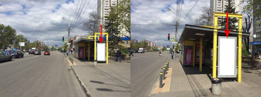 Citylight A in Dnipro (Dnipropetrovsk) Zdp052A1,Geroiv prosp., bila bud. 3 A, pered kil'cevou rozv'azkou Photo 1