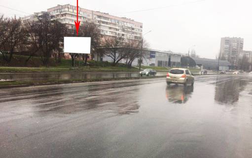 Billboard B in Zaporizhzhya, 6х3  Priberezna avtomagistral' - Gliserna st. Photo 1