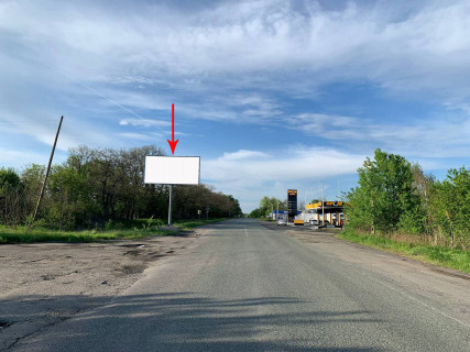 Billboard B in Samar (Novomoskovsk), 6х3  M-18, km 189+388 (pravoruc), Viizd z m. Novomoskovs'k, bila AZS BRSM, ruh do s. Gvardijs'ke Photo 1