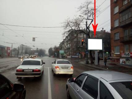 Scrolller, Scroll A in Dnipro (Dnipropetrovsk), 3.14х2.32  prosp. Bogdana Hmel'nic'kogo - st. Titova, bud. No2, bila svitloforu - 169471 Photo 1