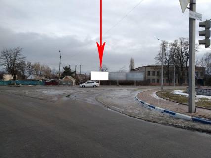 Billboard A in Nikopol, 6х3  st.Persotravneva - st.Patriotiv Ukraini (1), napramok ruhu do staroi castini mista, rajonnoi likarni, viizdu z mista Photo 1