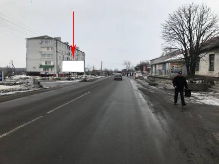 Billboard B in Tsarichanka, 6х3  st. Central'na, bila AZS Ukrnafta Photo 1