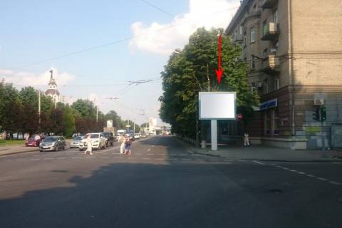 Scrolller, Scroll A in Dnipro (Dnipropetrovsk) s052A3,st. Siceslavs'ka Naberezna (Nab. V. I. Lenina) - st. V. Monomaha (Moskovs'ka), napram do Novogo mostu, bila svitlofora - 230817 Photo 1