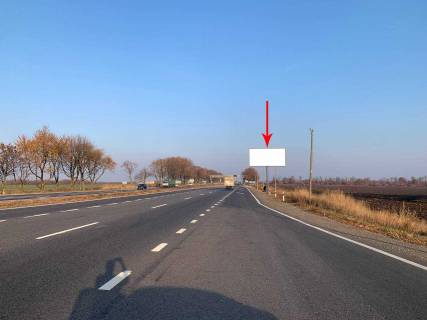 Billboard A in Dnipro trasi, 6х3  M-30, km 949+326 (pravoruc), Krivoriz'ke sose, navproti bika, ruh do Dnipra, za povorotom z m. Kam'ans'ke Photo 1