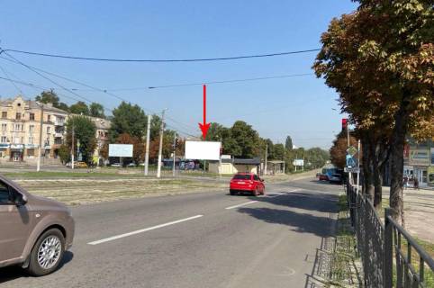 Billboard A in Kam'yanske (Dniprodzerzhinsk), 6х3  prosp. Svobodi - prosp. Anoskina Photo 1