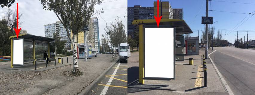 Citylight B in Dnipro (Dnipropetrovsk) Zdp042B2,Marsala Malinovs'kogo st., bila bud. 48 Photo 1