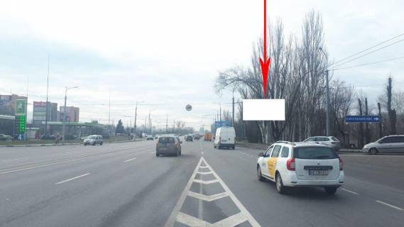 Backlight A in Dnipro (Dnipropetrovsk) t069A,prosp. Slobozans'kij, viizd na central'nij mist, ruh na Pravij bereg Photo 1