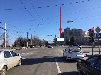 Prismatron, Prism A in Dnipro (Dnipropetrovsk) s049A1,st. Siceslavs'ka Naberezna (Nab. V. I. Lenina), 33, bila svitlofora - 230800 Photo 1