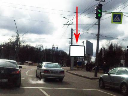 Scrolller, Scroll A in Dnipro (Dnipropetrovsk), 3.14х2.32  Zaporiz'ke sose, v rajoni bud. 4, bila TRC "Dafi", na svitlofori - 169629 Photo 1