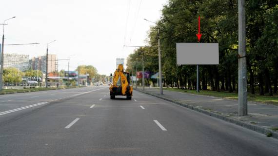 Billboard A in Dnipro (Dnipropetrovsk) 071A,st. Zaporiz'ke sose - park 40-ricca vizvolenna Dnipropetrovsini, sportkompleks Trudovi Rezervi, do TRC DAFI Photo 1